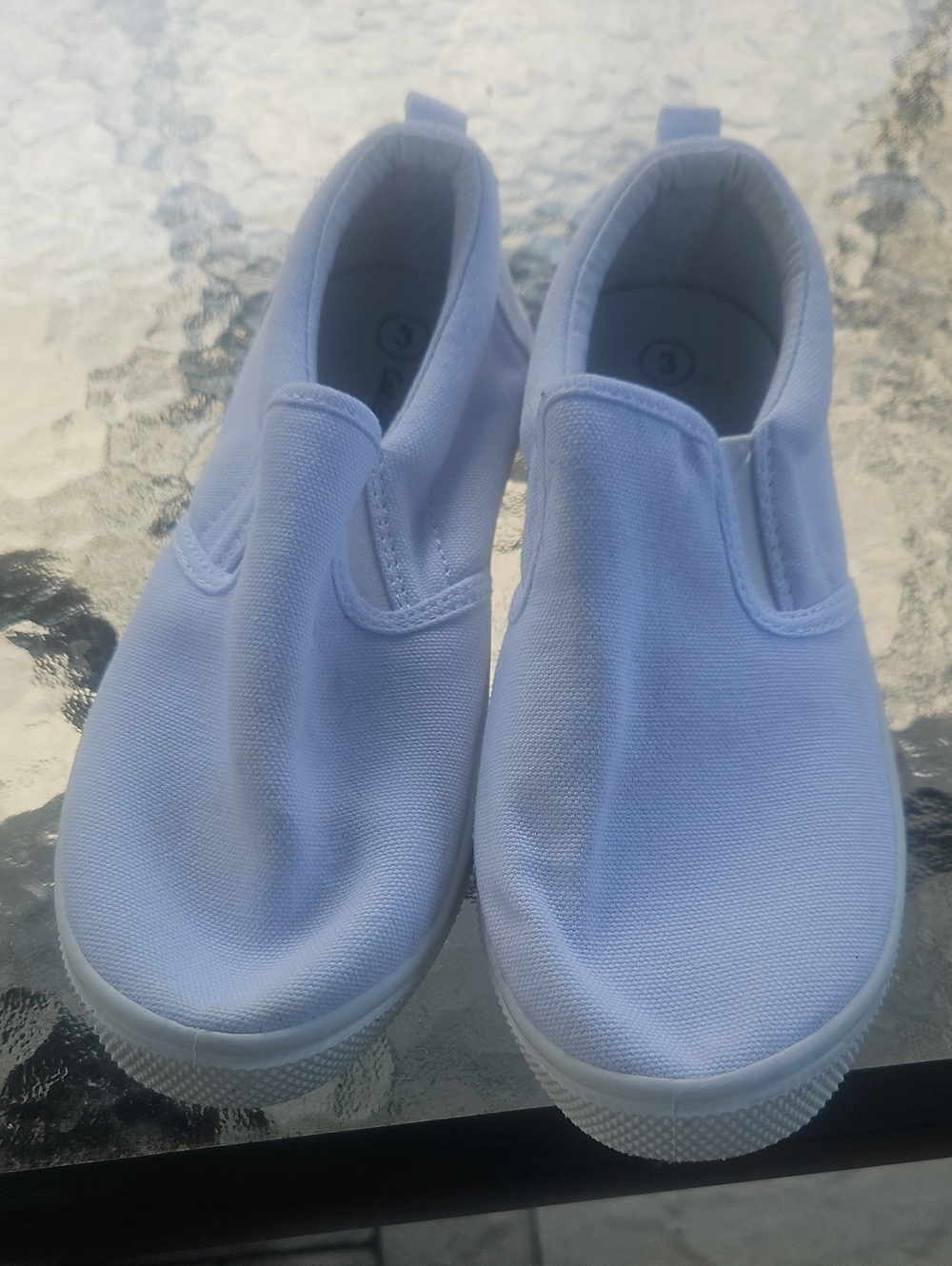 Cat & Jack Light Blue Slip-On Canvas Sneakers for Kids